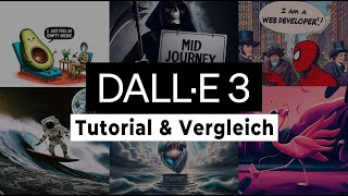 DALLE 3 KIBilder kostenlos erstellen Besser als Midjourney [upl. by Asseram797]