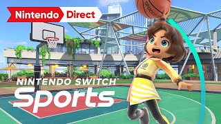 Nintendo Switch Sports  Basketball Trailer  Nintendo Switch [upl. by Rhody]