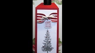 Wine tag topper  handmade [upl. by Yorgos]