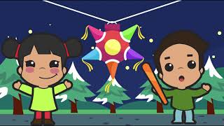 Conoce la tradición de las Posadas Navideñas Video Educativo para niños [upl. by Nessi119]