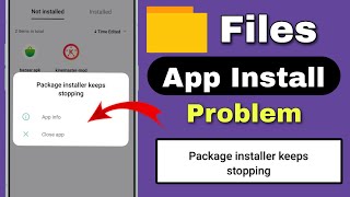 Package installer keeps stopping oneplus  package installer keeps stopping 2024 [upl. by Moore117]