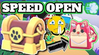 SPEED OPENING REGAL CHESTS FOR SSBD BACKPACK 🎒🤞💨 adoptme ssbdbackpack [upl. by Clein]