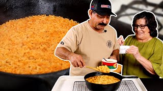 My Mom Teaches Me How to Make MEXICAN  SPANISH RICE Traditional amp Easy Recipe [upl. by Yssac]