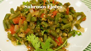 Ejotes a la Mexicana  Mexican Green Beans [upl. by Witherspoon]