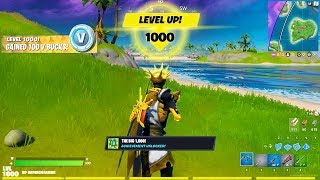 I unlocked LEVEL 1000 in Fortnite and GOT THIS [upl. by Jacobine609]