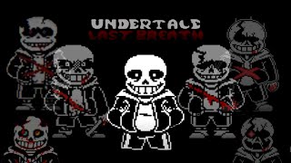 Undertale Last Breath Full UST Phases 130 ANIMATED [upl. by Earla894]