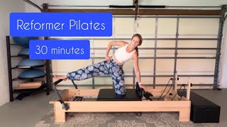 Intermediate Pilates Reformer  30 minutes  Full Body Workout [upl. by Bergmans]