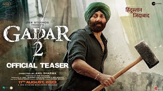 Gadar 2 Teaser  In Cinemas 11th August  Sunny Deol  Ameesha Patel  Anil Sharma [upl. by Fan]