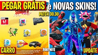 TEASER TEMPORADA 4 NOVAS RECOMPENSAS GRÁTIS FORTNITE e MODO FALL GUYS no FORTNITE Update 3030 [upl. by Ramin]