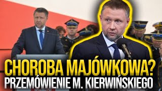 Choroba majówkowa quotDziwnequot przemówienie Marcina Kierwińskiego w Warszawie [upl. by Ahseen795]