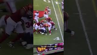 Buccaneers cornerback Bryce hall 34 injured on this play injury nfl [upl. by Castra]