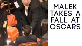 Rami malek falls at Oscars [upl. by Joost]