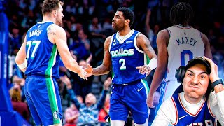 🔥DONCIC y KYRIE SE VUELVEN LOCOS🔥 ¡82 puntos entre los DOS  MAVS vs SIXERS 332023 [upl. by Aisul137]