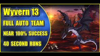 NEW amp IMPROVED W13 FULL AUTO 1SHOT  40 second runs  Near 100 Clears  Feat Ken  e7 Wyvern 13 [upl. by Lindemann]