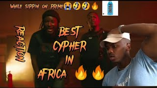 SOUTH AFRICAN REACTS TO ZAMBIAN MZENGA MAN CYPHER SIPIN ON PRIME FOR THE FIRST TIME🔥🔥KRYTIC SLAPDE [upl. by Ellednahc407]