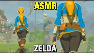 ASMR ZELDA WALKING  The legend of zelda Tears of the Kingdom  10 años de saselandia [upl. by Selrac]