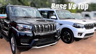 Festival Delivery Modification  2024 Mahindra Scorpio Classic Black vs White  Comparison [upl. by Lledniuq]