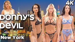 Donnys Devil  Model X Showcase  4K Resolution  New York Fashion Week 2024  Part 2 [upl. by Mountfort]