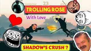 Trolling Rose  CSK OFFICIAL  Shadow Fight 2 [upl. by Chantal]