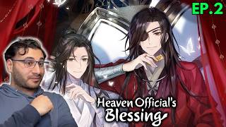 Heaven Officials Blessing Tian Guan Ci Fu Episode 2 REACTION [upl. by Eggett299]