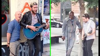 When Celebrities Surprising Street Performers By Joining Them [upl. by Narot]