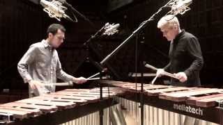 Catching Shadows  marimba duo by Ivan Trevino [upl. by Atikihs]