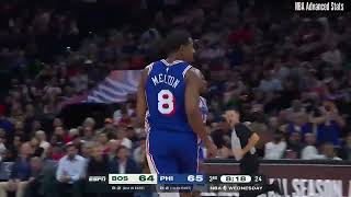 Career Game 405 Joel Embiid Highlights vs BOS 11152023 [upl. by Niliak644]