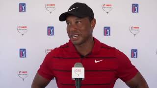 Tiger Woods Sunday Flash Interview 2023 Hero World Challenge [upl. by Anirres]