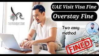 UAE Visa Fine Check  How to Check Overstay Fine in UAE [upl. by Chu]