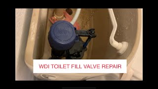 WDI Toilet Fill Valve Leak Repair [upl. by Sehcaep]