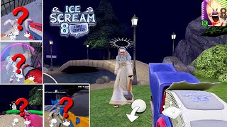 Kill Evil Nun Six Defferent Way  Ice Scream 8 Update  Ice Scream 8 weapons [upl. by Nolyk140]