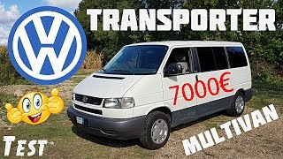 quotTestquot Découvrez le combi des années 90 quotVW T4 multivan 25 TDIquot [upl. by Zitella]