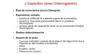 Apprentissage de la sémiologie 7 [upl. by Alvita]