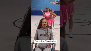 CoachKayMac GUESS THE CHEERLEADER cheer challenge shorts [upl. by Bunch]