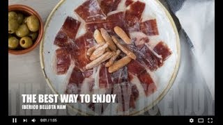 The Best Way to Enjoy Iberico Bellota Ham [upl. by Samuella]