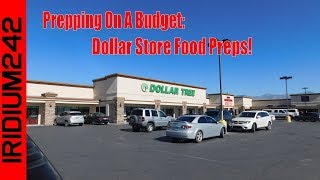 Prepping On A Budget Dollar Store Food Preps [upl. by Nwavahs934]