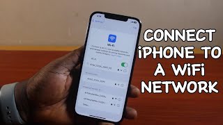 How to Connect iPhone to a WiFi Network [upl. by Bain]