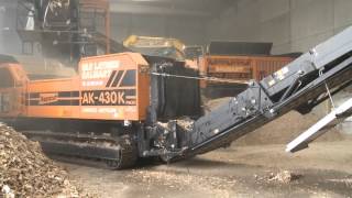 Doppstadt Shredder DW 3080 K Waste Wood Bulky Waste 2 [upl. by Norrag]