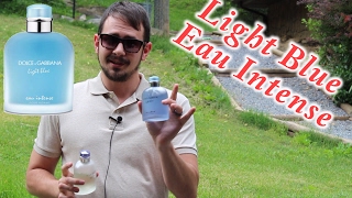 DolceampGabbana Light Blue Intense Men Perfume Review [upl. by Aser]