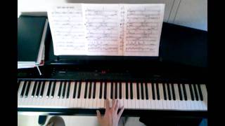 Patrick Swayze Shes like the wind piano tutorial [upl. by Ahsinotna]