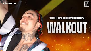 Whindersson Nunes Full Live Performance Walkout Ft RAPadura  Kingpyn Semi Finals [upl. by Aymahs]