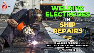 Arc Welding Sticks Explained 🛳️ Welding Tips amp Tricks Stainless Steel Welding Rod Sizes amp Amps ship [upl. by Alamac495]