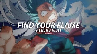 find your flame x bury the light  sega kellin quinn casey edwards amp victor borba edit audio [upl. by Akimert]