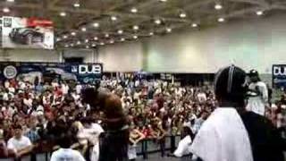 Hurricane Chris with Lil Scrappy Performing A BAY BAY [upl. by Ymij]