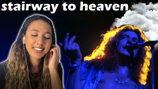 Led Zeppelin  Stairway To Heaven LIVE  REACTION [upl. by Ehtylb]