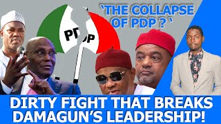 Trouble Breaks PDP Wike amp Atikus Fight Damaguns Troubles ‎thecontextng Episode 008 [upl. by Ettevets]