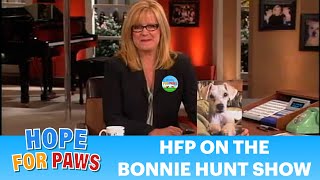 Hope For Paws on the Bonnie Hunt Show love [upl. by Whitson564]