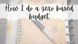 Zero based monthly budget  One month ahead  zerobasedbudget monthlybudget [upl. by Eirellam]