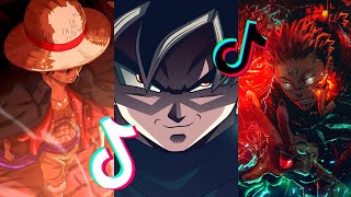 Anime Edit 💀 Badass Anime Moment Tiktok compilation PART 102 in 4K With Anime And Song Name [upl. by Nylesaj]