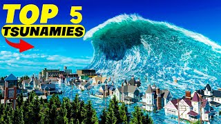 Unforgettable Tsunamis Top 5 Most Devastating Tsunami Events in History [upl. by Nolyarb]